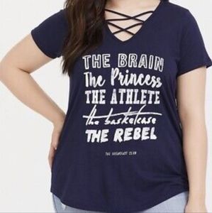 Torrid The Breakfast Club Licensed Tee